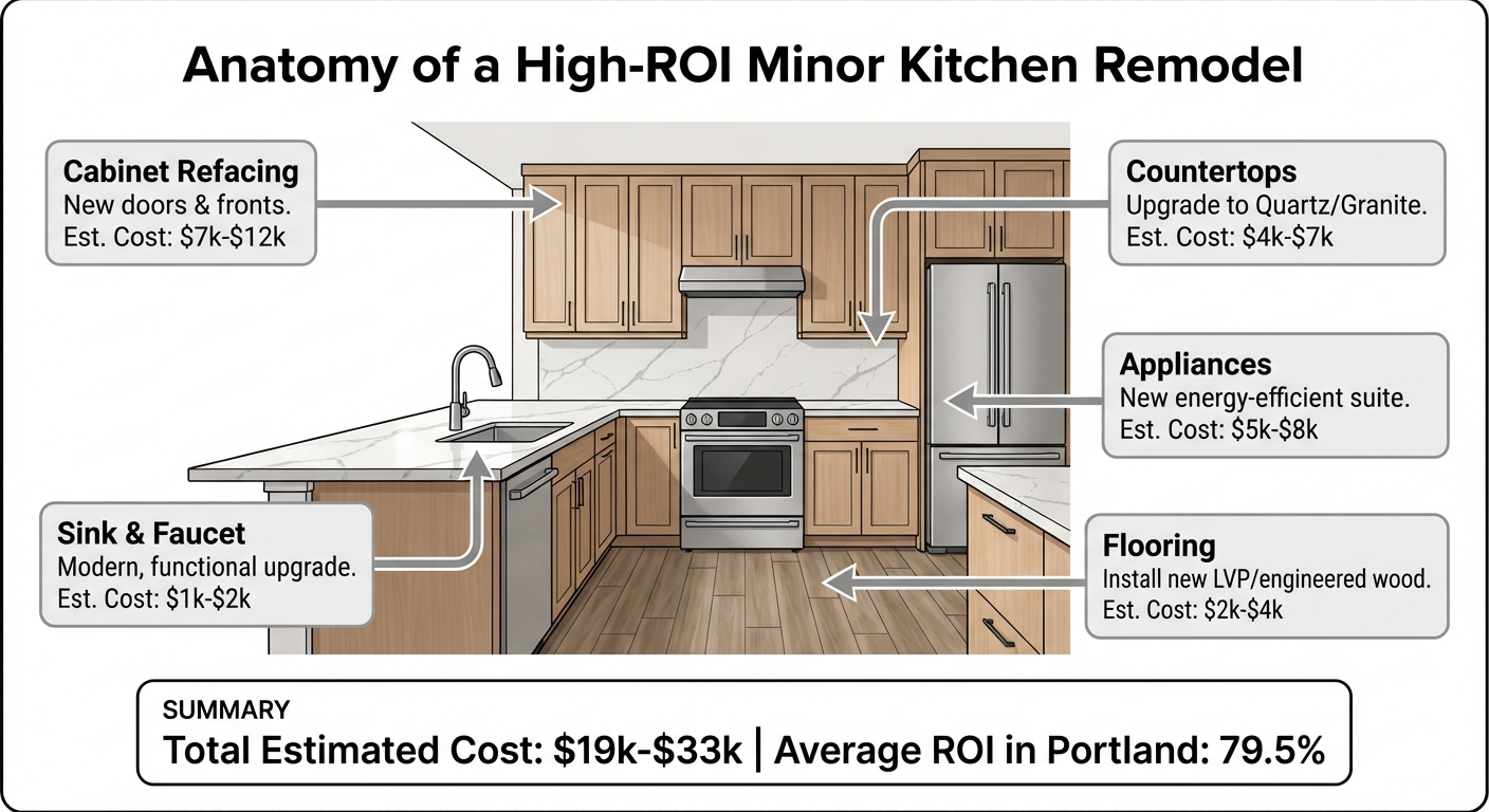 Anatomy of a High-ROI Minor Kitchen Remodel