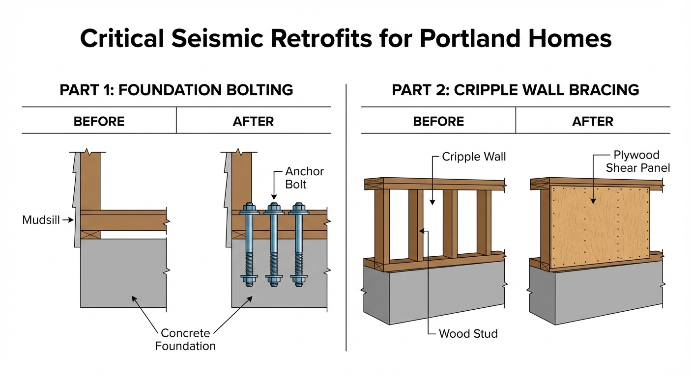 Critical Seismic Retrofits for Portland Homes