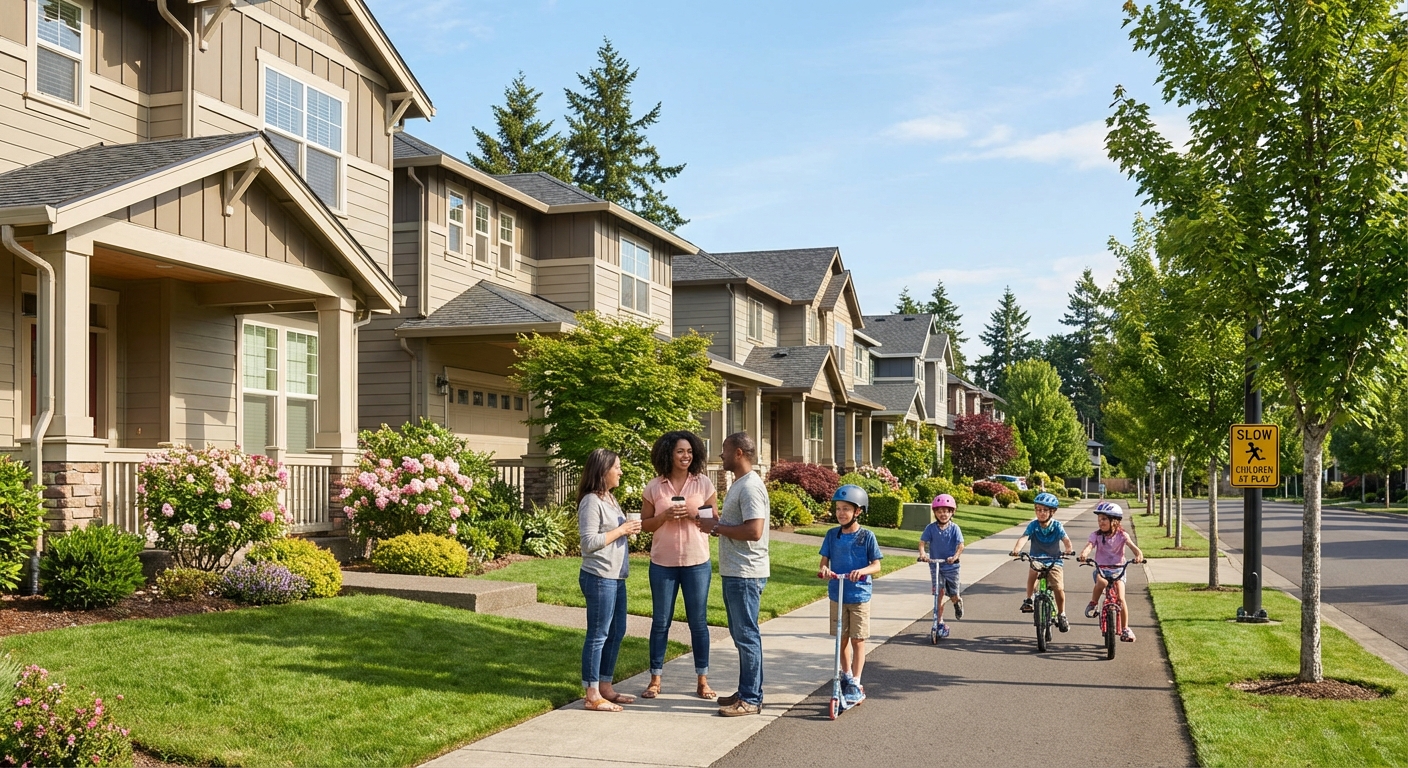 Family-Friendly Beaverton Suburb