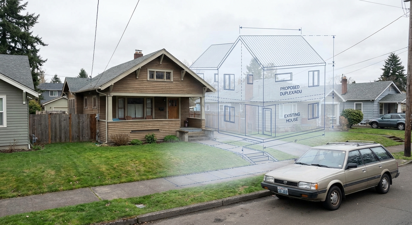 Portland Residential Infill Project Visualization