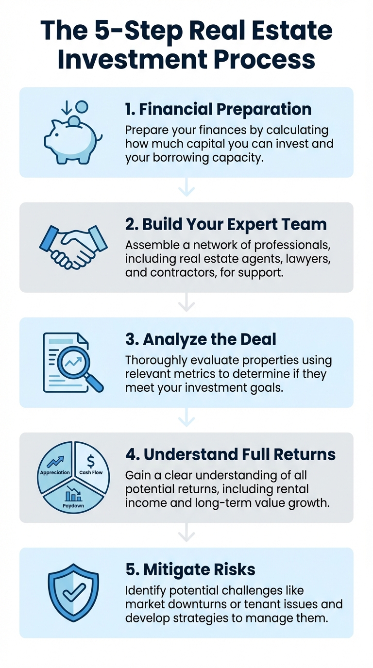 The 5-Step Real Estate Investment Process