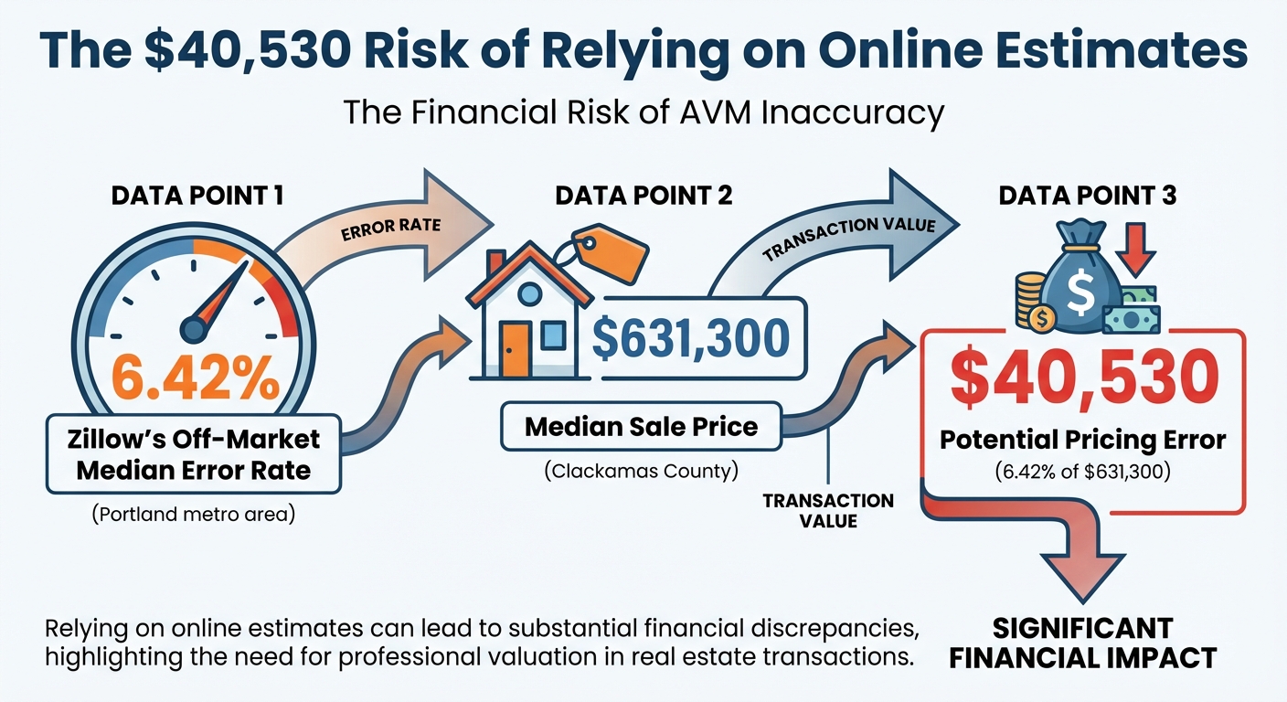 The Financial Risk of AVM Inaccuracy